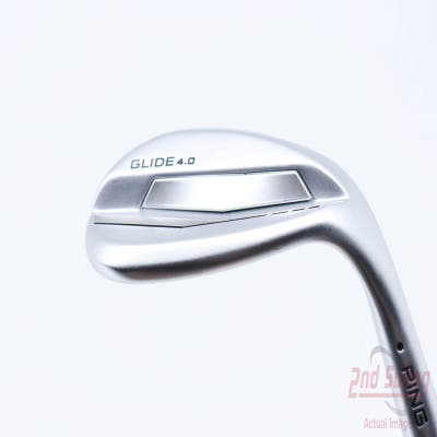 Ping Glide 4.0 Wedge Lob LW 58° 6 Deg Bounce T Grind Stock Steel Shaft Steel Stiff Right Handed Black Dot 35.25in