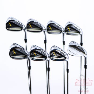 TaylorMade Rocketbladez Iron Set 4-PW AW TM RocketFuel 85 Steel Steel Stiff Right Handed 38.5in