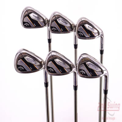 Callaway Mavrik Max Iron Set 6-PW AW UST Mamiya Recoil ESX 460 F2 Graphite Senior Right Handed 37.75in