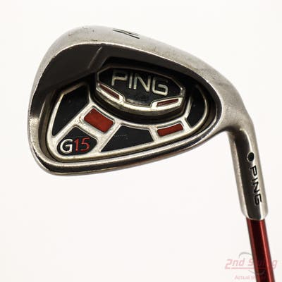 Ping G15 Single Iron Pitching Wedge PW Ping TFC 149I Graphite Regular Right Handed Black Dot 35.75in