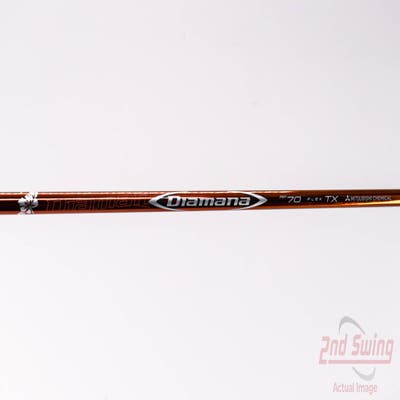 Used W/ TaylorMade RH Adapter Mitsubishi Rayon Diamana RF-Series 70g Fairway Shaft Tour X-Stiff 42.0in