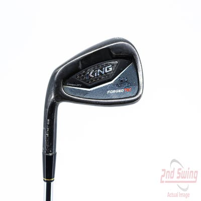 Cobra KING Black Forged Tec Single Iron 8 Iron True Temper Dynamic Gold X7 Steel X-Stiff Left Handed 38.25in