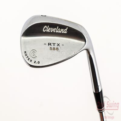 Cleveland 588 RTX Satin Chrome Wedge Lob LW 60° 6 Deg Bounce True Temper Dynamic Gold Steel Wedge Flex Right Handed 35.5in