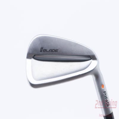 Ping iBlade Single Iron 4 Iron Nippon NS Pro Modus 3 Tour 120 Steel Tour X-Stiff Right Handed Orange Dot 38.75in