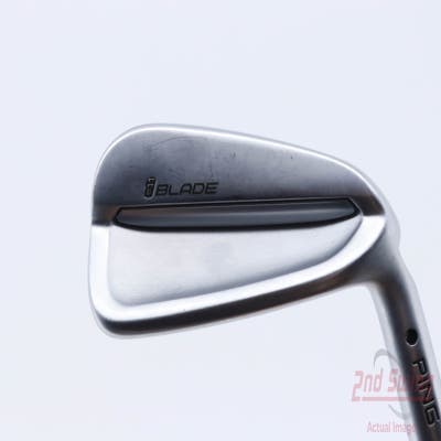 Ping iBlade Single Iron 7 Iron Project X Rifle 6.5 Steel X-Stiff Right Handed Black Dot 37.5in