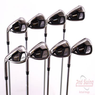 Callaway Rogue ST Max OS Iron Set 5-PW AW SW True Temper Elevate MPH 95 Steel Regular Left Handed 38.0in
