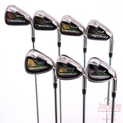 TaylorMade Rocketballz HL Iron Set 4-PW TM Lite Metal Steel Regular Right Handed 39.0in