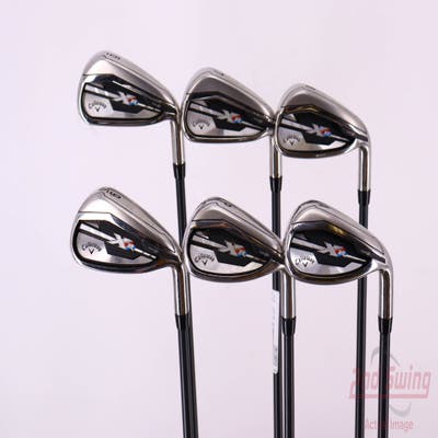 Callaway XR Iron Set 6-PW AW Project X SD Graphite Regular Right Handed 37.5in