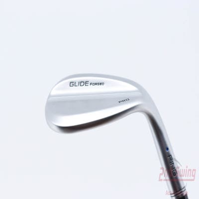 Ping Glide Forged Pro Wedge Lob LW 60° 6 Deg Bounce T Grind Stock Steel Shaft Steel Stiff Right Handed Blue Dot 35.75in