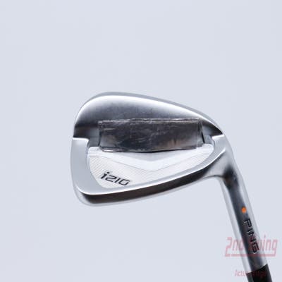 Ping i210 Single Iron 8 Iron Mitsubishi MMT 85 Graphite Stiff Right Handed Orange Dot 37.0in