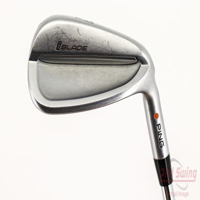 Ping iBlade Single Iron Pitching Wedge PW Dynamic Gold Tour Issue X100 Steel X-Stiff Right Handed Orange Dot 35.75in