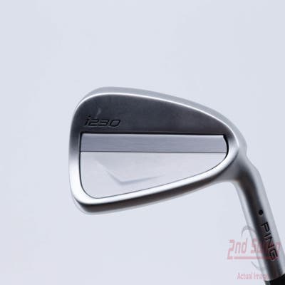 Ping i230 Single Iron 7 Iron Project X IO 6.0 Steel Stiff Right Handed Black Dot 37.5in