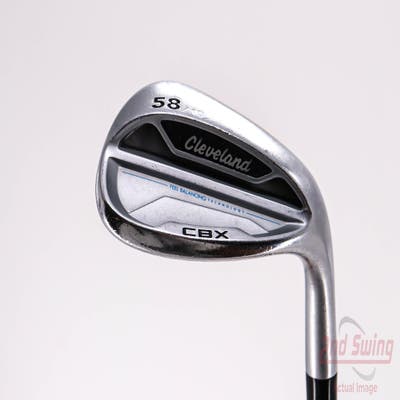 Cleveland CBX Wedge Lob LW 58° 10 Deg Bounce Cleveland Traction Wedge Graphite Wedge Flex Right Handed 35.0in