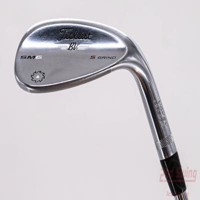 Titleist Vokey SM6 Tour Chrome Wedge Sand SW 56° 10 Deg Bounce S Grind SM6 BV Steel Wedge Flex Right Handed 35.25in