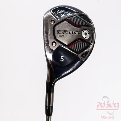 Callaway Big Bertha B21 Fairway Wood 5 Wood 5W Callaway RCH Wood 55 Graphite Regular Left Handed 42.0in