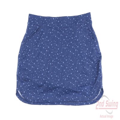 New Womens Peter Millar Skort Medium M Blue MSRP $110