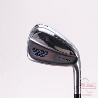 Tour Edge Exotics EXS Ti-Utility Hybrid 4 Hybrid 22° UST Mamiya Recoil 95 F4 Graphite Stiff Right Handed 38.5in