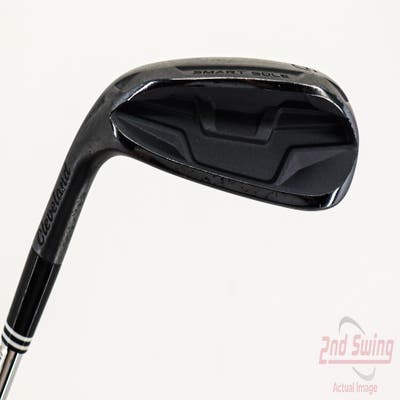 Cleveland Smart Sole 4 C Black Satin Wedge Pitching Wedge PW Smart Sole Steel Steel Wedge Flex Left Handed 34.0in