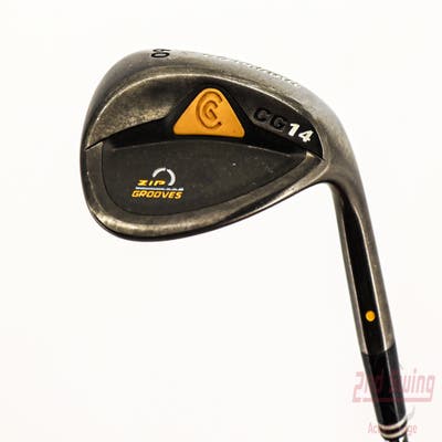 Cleveland CG14 Gunmetal Wedge Lob LW 60° 8 Deg Bounce Cleveland Traction Wedge Steel Wedge Flex Right Handed 35.0in