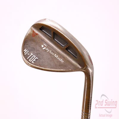 TaylorMade Milled Grind HI-TOE Wedge Sand SW 56° 10 Deg Bounce Stock Steel Shaft Steel Wedge Flex Right Handed 35.0in