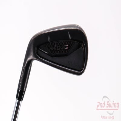 Cobra KING Black Forged Tec Single Iron 6 Iron Project X 6.5 Steel X-Stiff Left Handed 38.0in