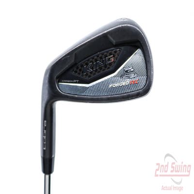 Cobra KING Black Forged Tec Single Iron 8 Iron Project X 6.5 Steel X-Stiff Left Handed 36.5in