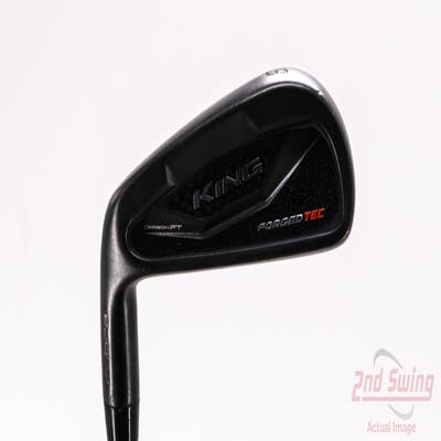 Cobra KING Black Forged Tec Single Iron 5 Iron Project X 6.5 Steel X-Stiff Left Handed 38.5in