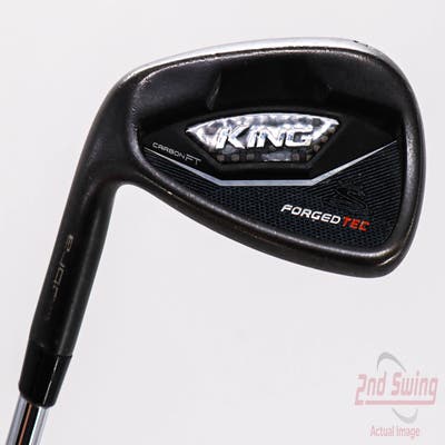 Cobra KING Black Forged Tec Single Iron Pitching Wedge PW Project X 6.5 Steel X-Stiff Left Handed 36.0in