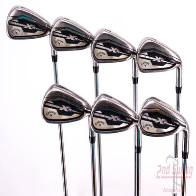 Callaway XR Iron Set 4-PW True Temper Speed Step 80 Steel Regular Right Handed 38.25in