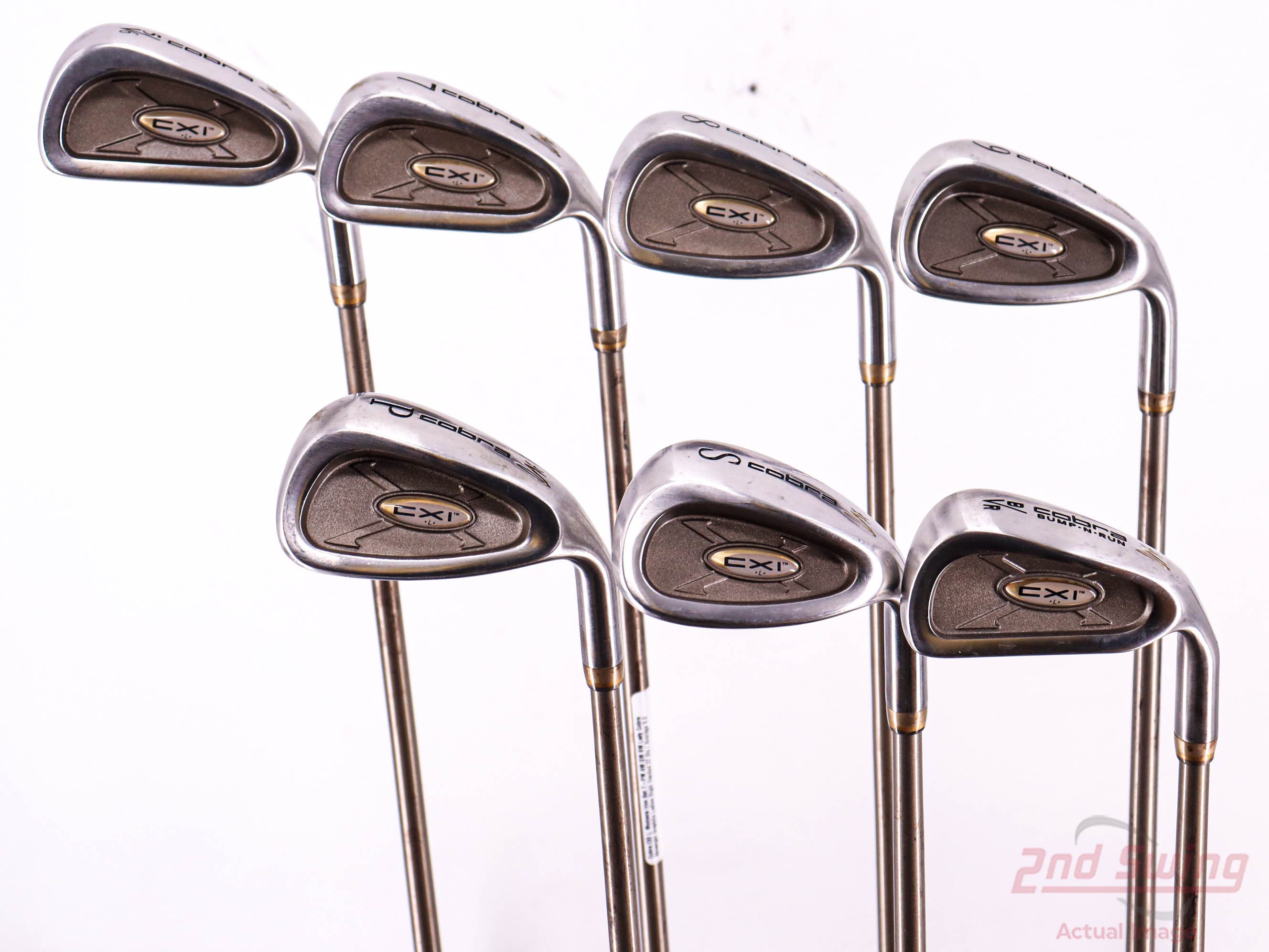 Cobra And Hippo Golf Club Iron Set 3-PW+SW Split Set Graphite Shafts Light deals Flex