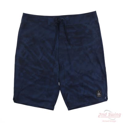 New Mens Travis Mathew Shorts 40 Navy Blue MSRP $80