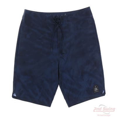 New Mens Travis Mathew Shorts 36 Navy Blue MSRP $80