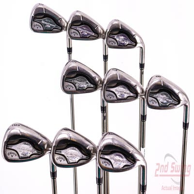 Callaway Steelhead XR Iron Set 3-PW AW UST Mamiya Recoil 807 Graphite Regular Right Handed 38.5in