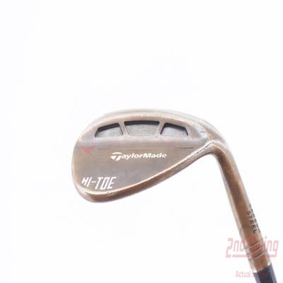 TaylorMade Milled Grind HI-TOE Wedge Lob LW 60° 10 Deg Bounce FST KBS Hi-Rev 2.0 Steel Wedge Flex Right Handed 35.0in