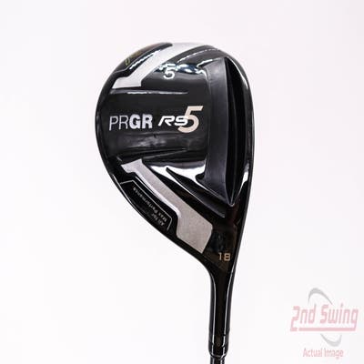 PRGR RS5 Fairway Wood 5 Wood 5W 18° Mitsubishi Diamana for PRGR Graphite Regular Right Handed 42.75in