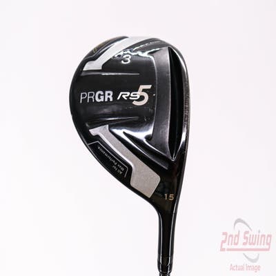 PRGR RS5 Fairway Wood 3 Wood 3W 15° Mitsubishi Diamana for PRGR Graphite Regular Right Handed 43.25in