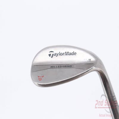 TaylorMade Milled Grind Black Wedge Lob LW 58° 11 Deg Bounce True Temper Dynamic Gold Steel Wedge Flex Right Handed 34.75in