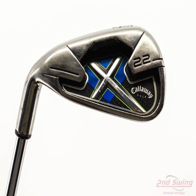 Callaway X-22 Single Iron 6 Iron Project X Flighted 5.5 Steel Regular Left Handed 37.25in