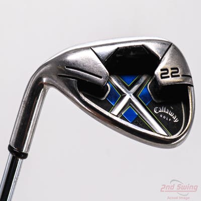 Callaway X-22 Single Iron 9 Iron Rifle Flighted 5.5 Steel Regular Left Handed 35.75in