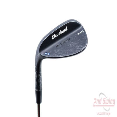 Cleveland RTX-3 Black Satin Wedge Sand SW 56° 11 Deg Bounce V-MG Nippon NS Pro 950GH Neo Steel Regular Left Handed 35.75in