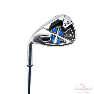 Callaway X-22 Single Iron 8 Iron Rifle Flighted 5.5 Steel Regular Left Handed 36.25in