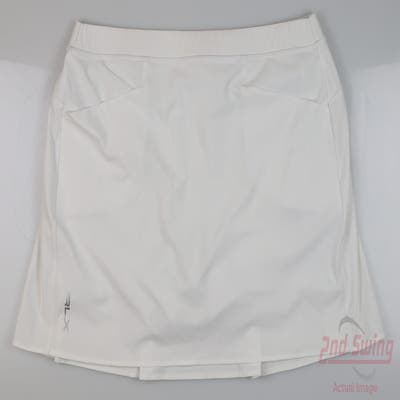 New Womens Ralph Lauren RLX Skort Large L White MSRP $125