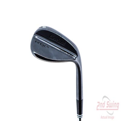 Cleveland RTX 6 ZipCore Black Satin Wedge Lob LW 58° 10 Deg Bounce Dynamic Gold Spinner TI Steel Stiff Right Handed 35.0in