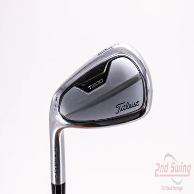 Titleist 2021 T200 Single Iron Pitching Wedge PW 43° UST Mamiya Recoil 65 F3 Graphite Regular Left Handed 35.75in