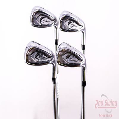 Titleist T200 Iron Set 8-PW GW True Temper AMT Black S300 Steel Stiff Right Handed 36.5in