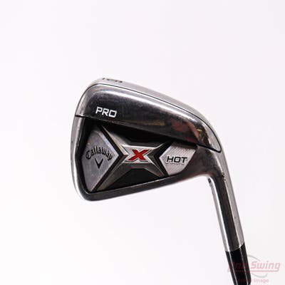 Callaway 2013 X Hot Pro Single Iron 6 Iron Project X 95 6.0 Flighted Steel Stiff Right Handed 37.5in