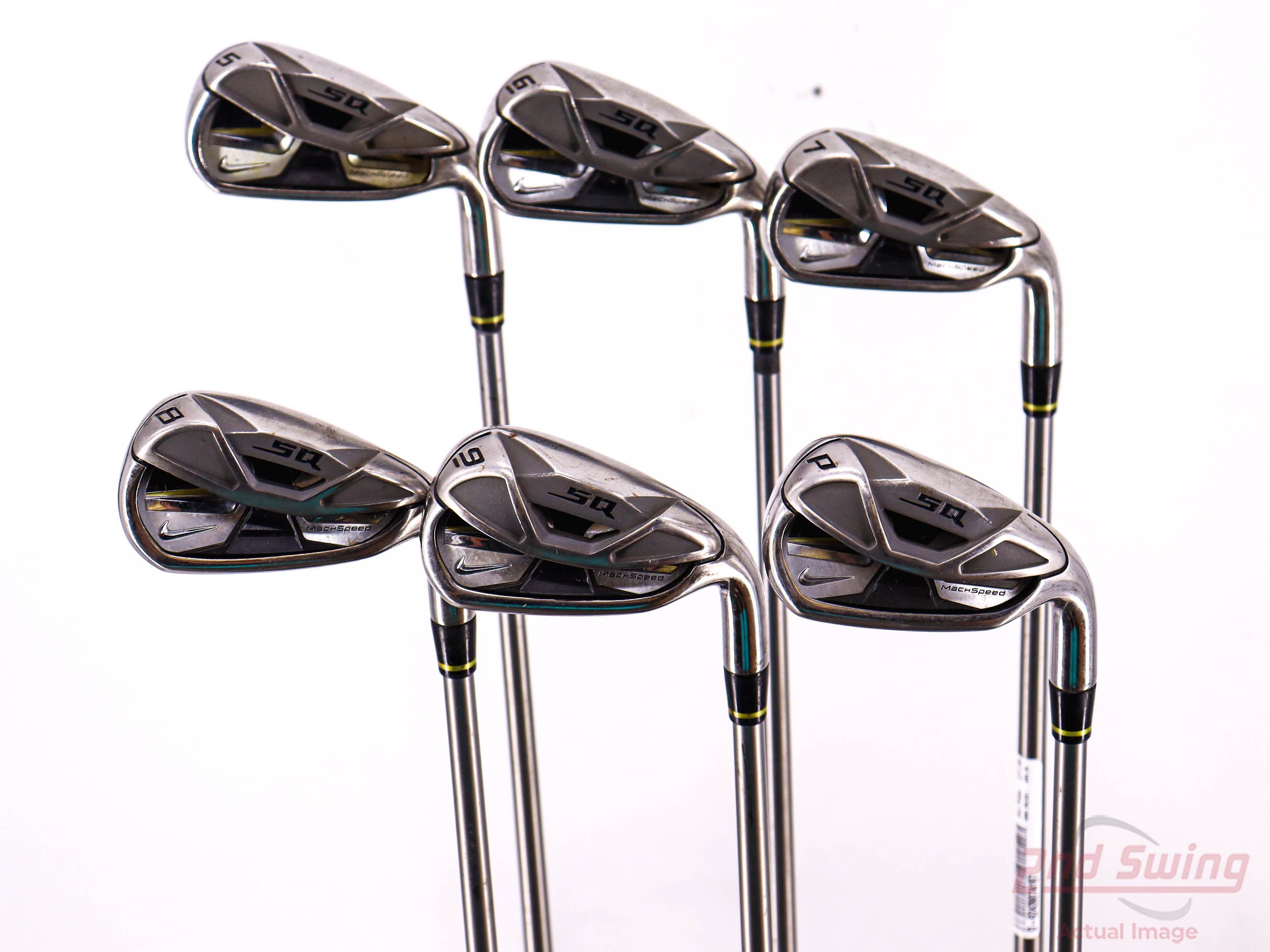 Nike SQ Machspeed on sale Iron Set 4-9 PW AW Uniflex Steel Shaft - Nike Grips Must See!