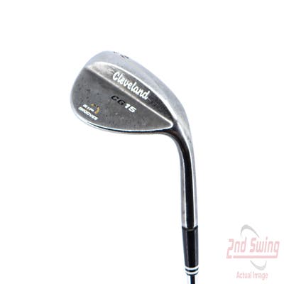 Cleveland CG15 Black Pearl Wedge Lob LW 60° 12 Deg Bounce Stock Steel Shaft Steel Wedge Flex Right Handed 35.5in