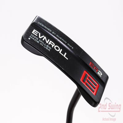 Evnroll ER2 Mid Blade Black Putter Steel Right Handed 35.0in