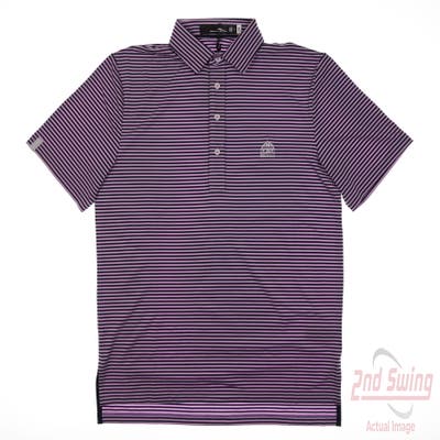 New W/ Logo Mens Ralph Lauren RLX Polo Small S Pink MSRP $110